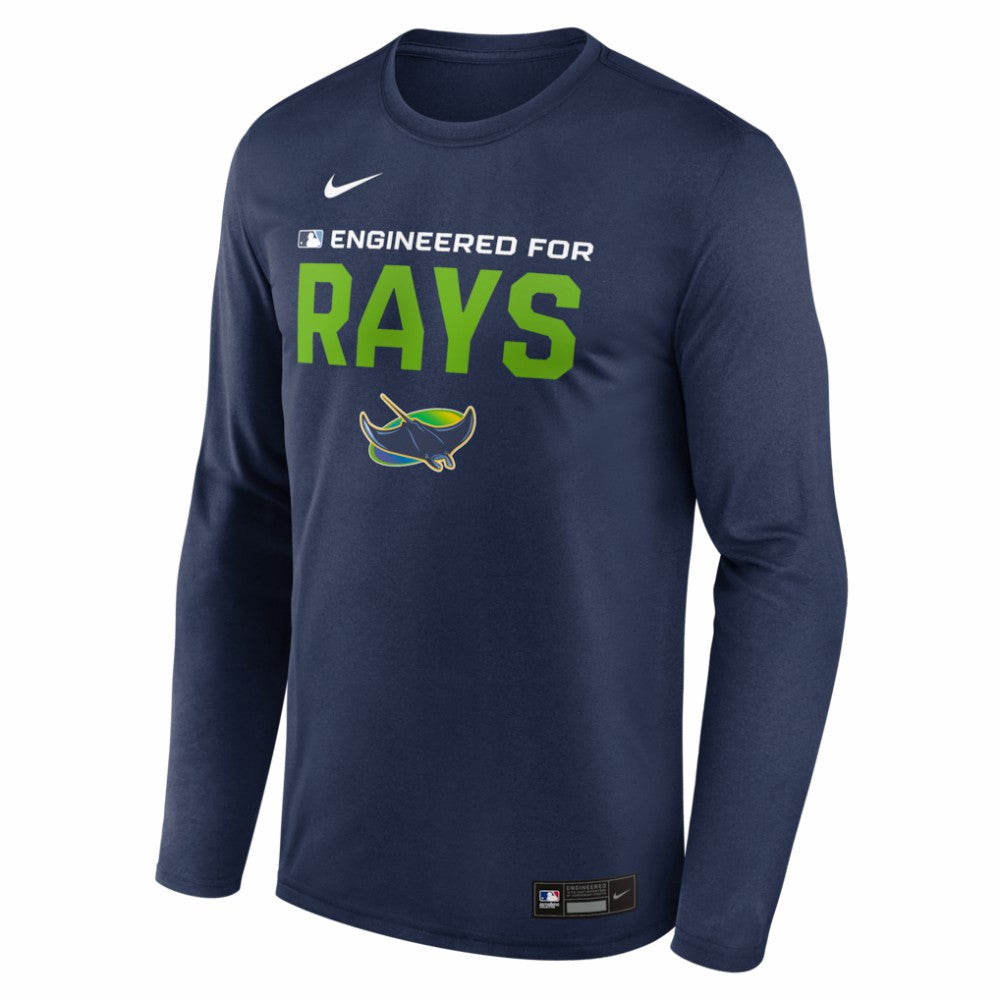 Tampa Bay Rays Nike Authentic Collection Legend Dri-FIT Long Sleeve T-Shirt - MLB T-shirts