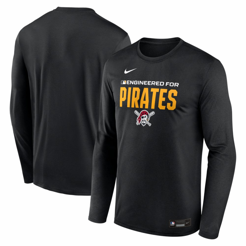 Pittsburgh Pirates Nike Authentic Collection Legend Dri-FIT Long Sleeve T-Shirt - MLB T-shirts
