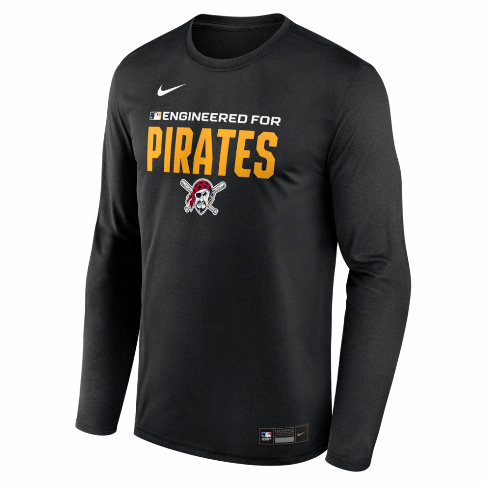 Pittsburgh Pirates Nike Authentic Collection Legend Dri-FIT Long Sleeve T-Shirt - MLB T-shirts