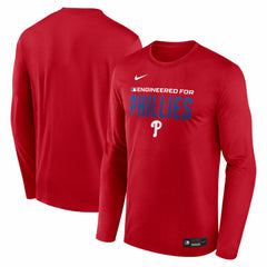 Philadelphia Phillies Nike Authentic Collection Legend Dri-FIT Long Sleeve T-Shirt - MLB T-shirts
