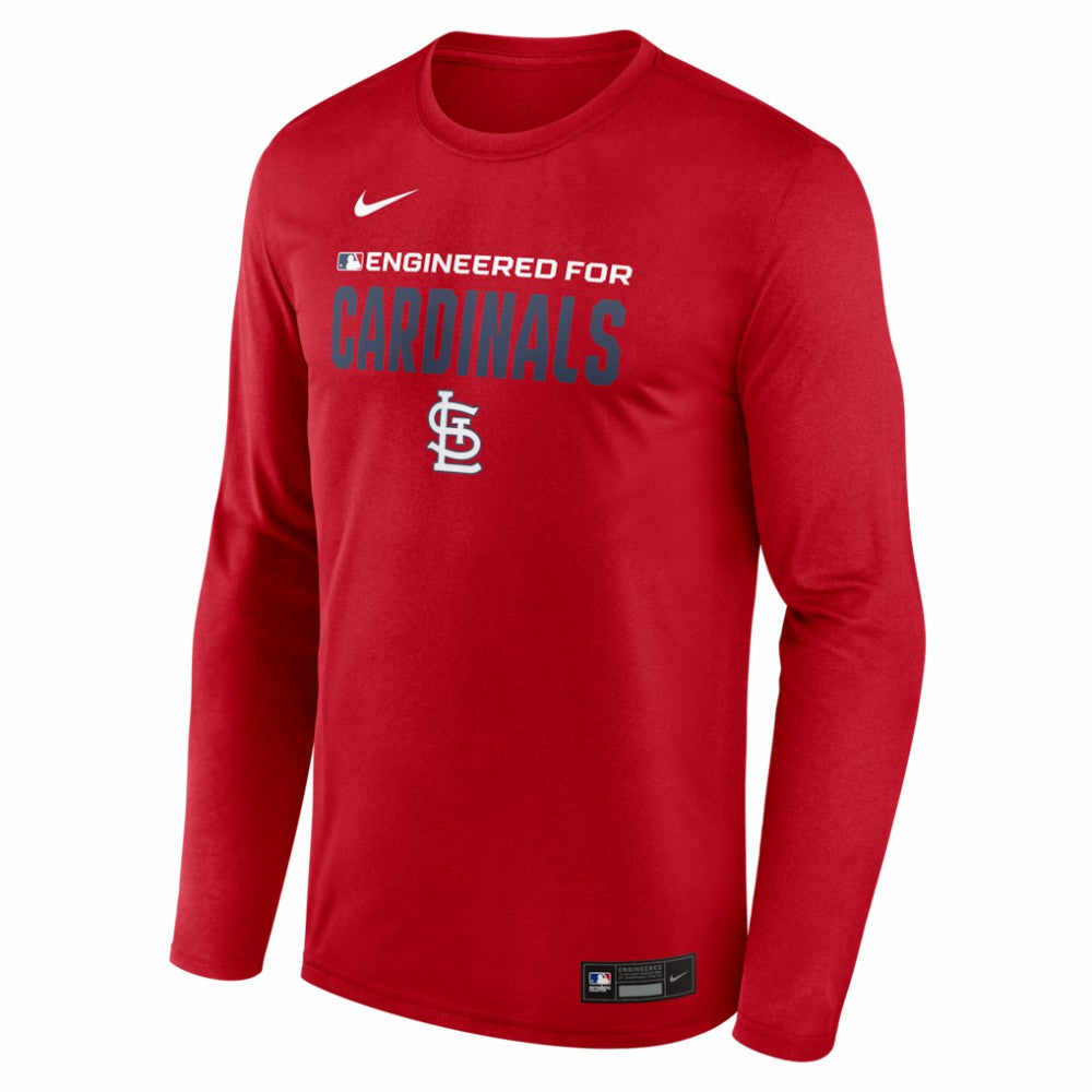 St. Louis Cardinals Nike Authentic Collection Legend Dri-FIT Long Sleeve T-Shirt - MLB T-shirts