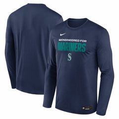 Seattle Mariners Nike Authentic Collection Legend Dri-FIT Long Sleeve T-Shirt - MLB T-shirts