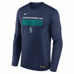 Seattle Mariners Nike Authentic Collection Legend Dri-FIT Long Sleeve T-Shirt - MLB T-shirts