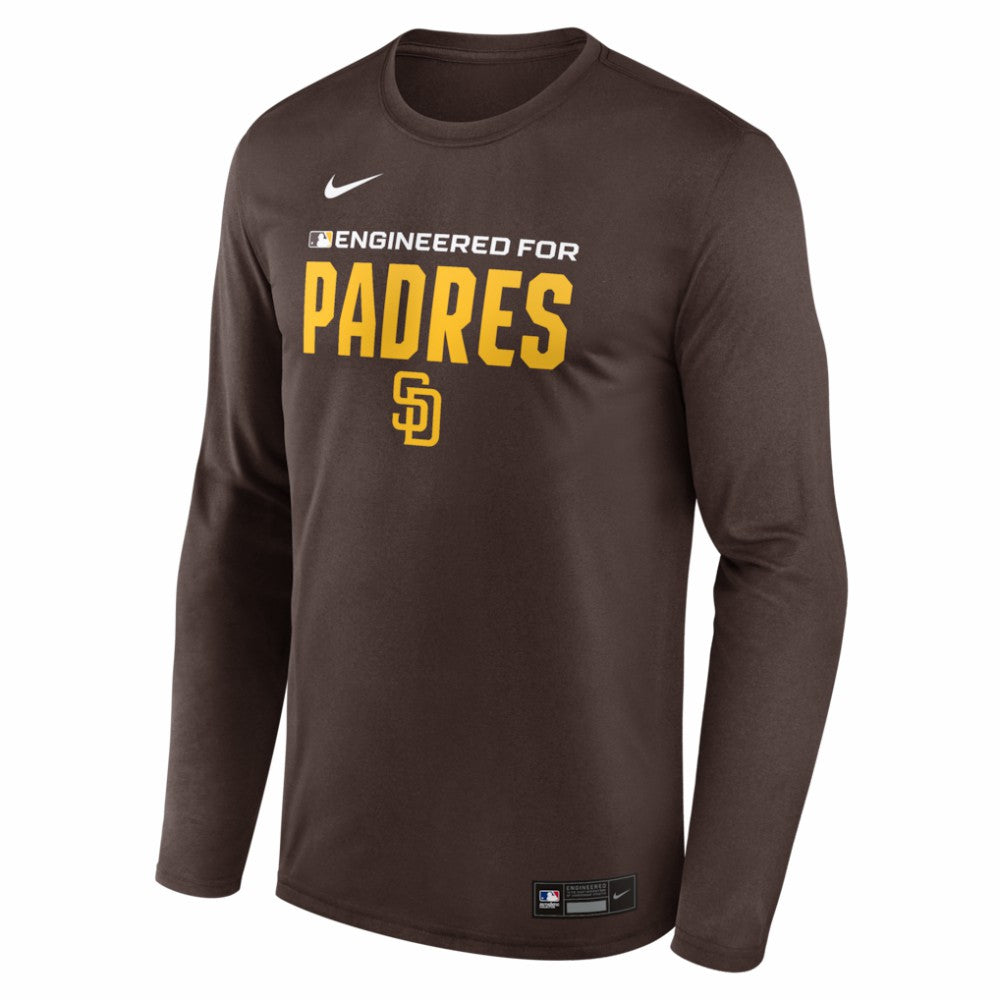 San Diego Padres Nike Authentic Collection Legend Dri-FIT Long Sleeve T-Shirt - MLB T-shirts