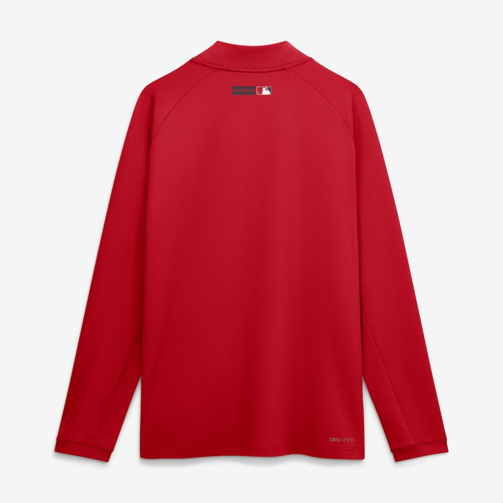 Washington Nationals Nike Authentic Collection Dri-FIT Raglan Half-Zip Pullover - MLB Pullover