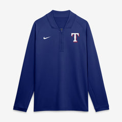 Texas Rangers Nike Authentic Collection Dri-FIT Raglan Half-Zip Pullover - MLB Pullover