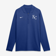 Kansas City Royals Nike Authentic Collection Dri-FIT Raglan Half-Zip Pullover - MLB Pullover