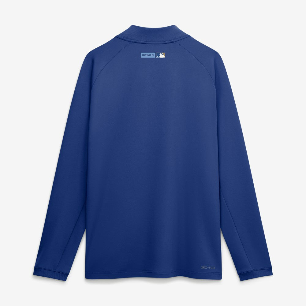 Kansas City Royals Nike Authentic Collection Dri-FIT Raglan Half-Zip Pullover - MLB Pullover