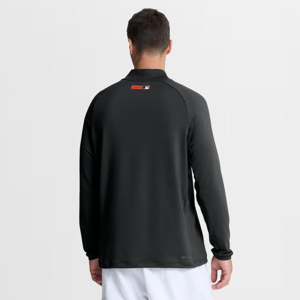 San Francisco Giants Nike Authentic Collection Dri-FIT Raglan Half-Zip Pullover - MLB Pullover