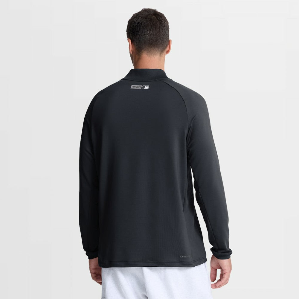 New York Yankees Nike Authentic Collection Dri-FIT Raglan Half-Zip Pullover - MLB Pullover