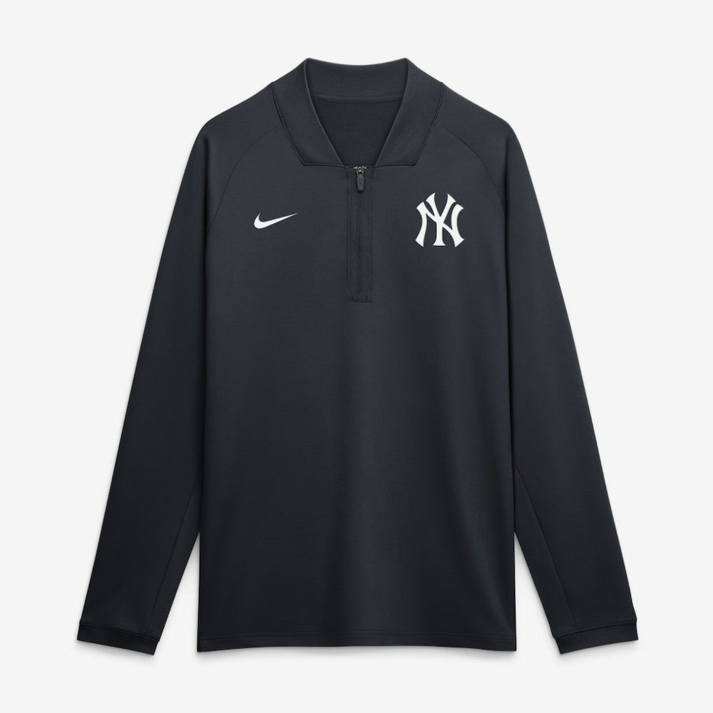 New York Yankees Nike Authentic Collection Dri-FIT Raglan Half-Zip Pullover - MLB Pullover