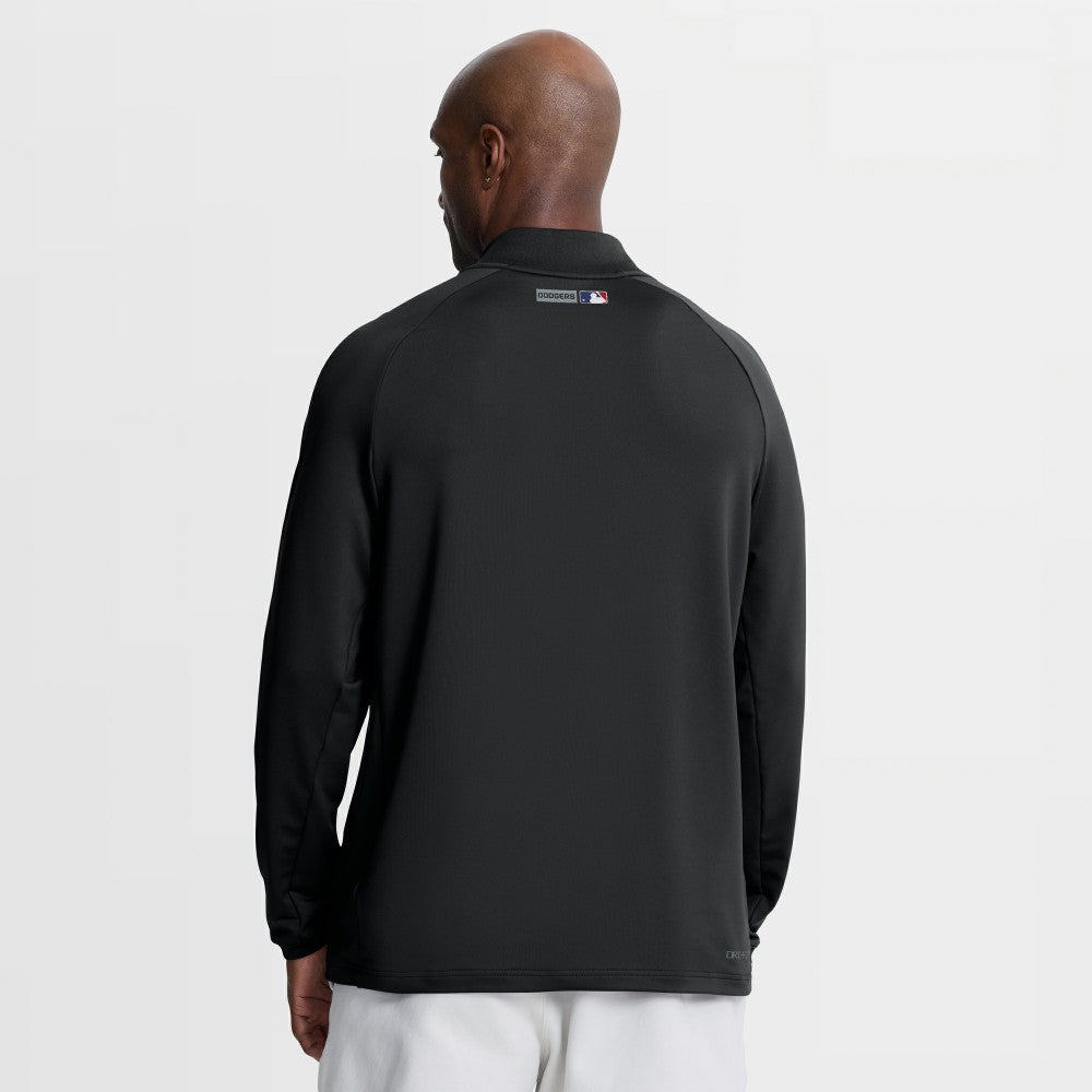 Los Angeles Dodgers Nike Authentic Collection Dri-FIT Raglan Half-Zip Pullover - MLB Pullover