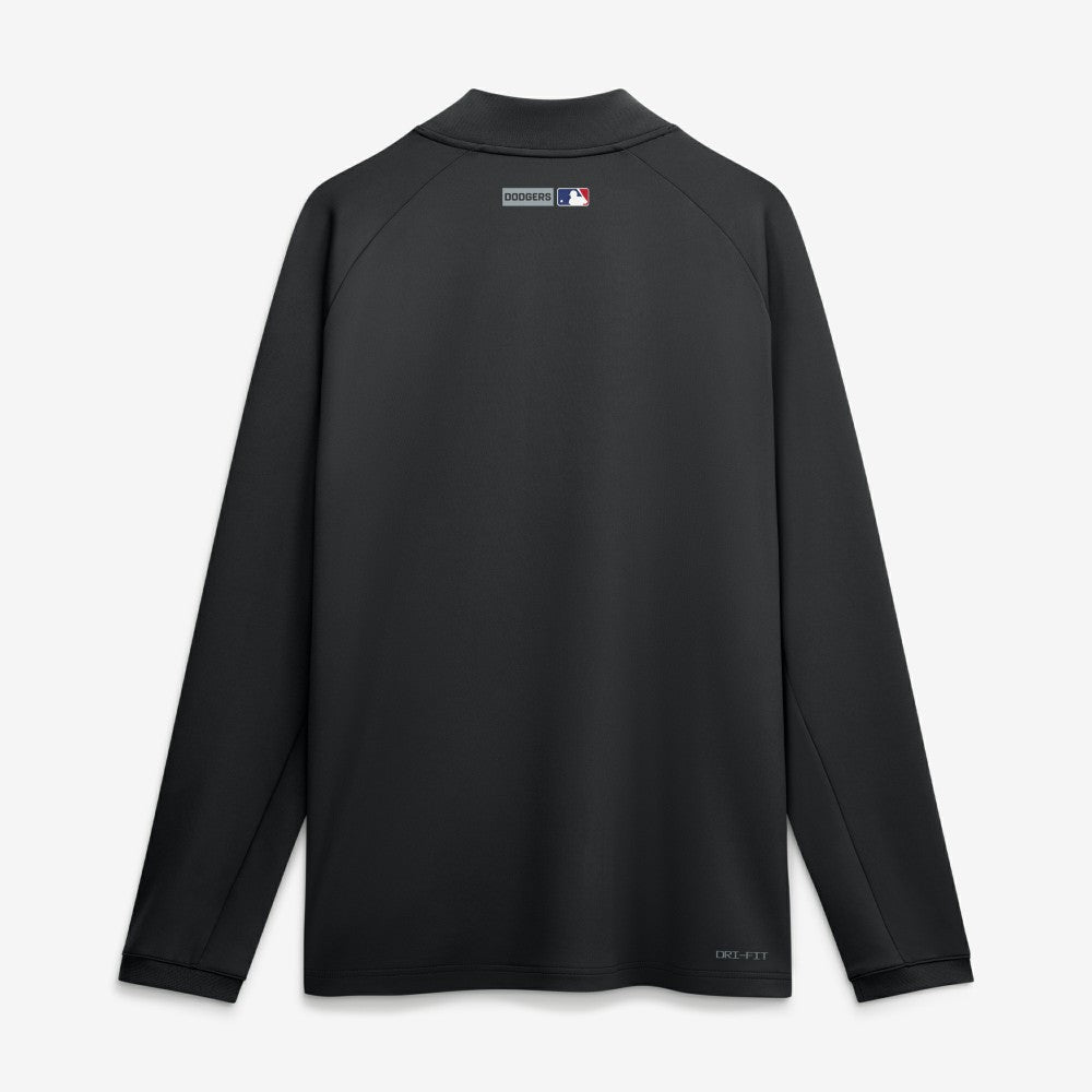 Los Angeles Dodgers Nike Authentic Collection Dri-FIT Raglan Half-Zip Pullover - MLB Pullover