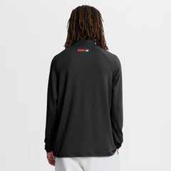 New York Mets Nike Authentic Collection Dri-FIT Raglan Half-Zip Pullover - MLB Pullover