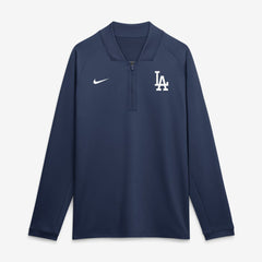 Los Angeles Dodgers Nike Authentic Collection Dri-FIT Raglan Half-Zip Pullover - MLB Pullover