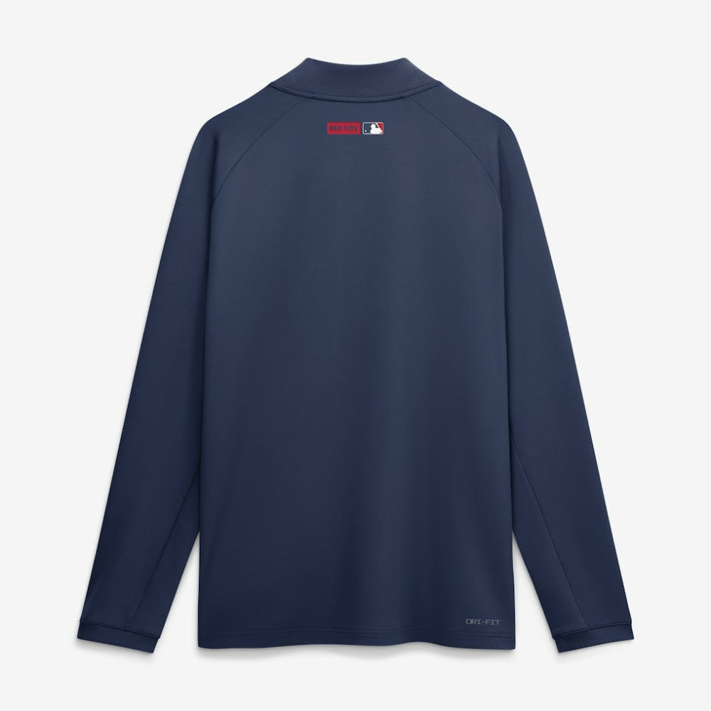 Boston Red Sox Nike Authentic Collection Dri-FIT Raglan Half-Zip Pullover - MLB Pullover