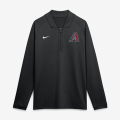 Arizona Diamondbacks Nike Authentic Collection Dri-FIT Raglan Half-Zip Pullover - MLB Pullover