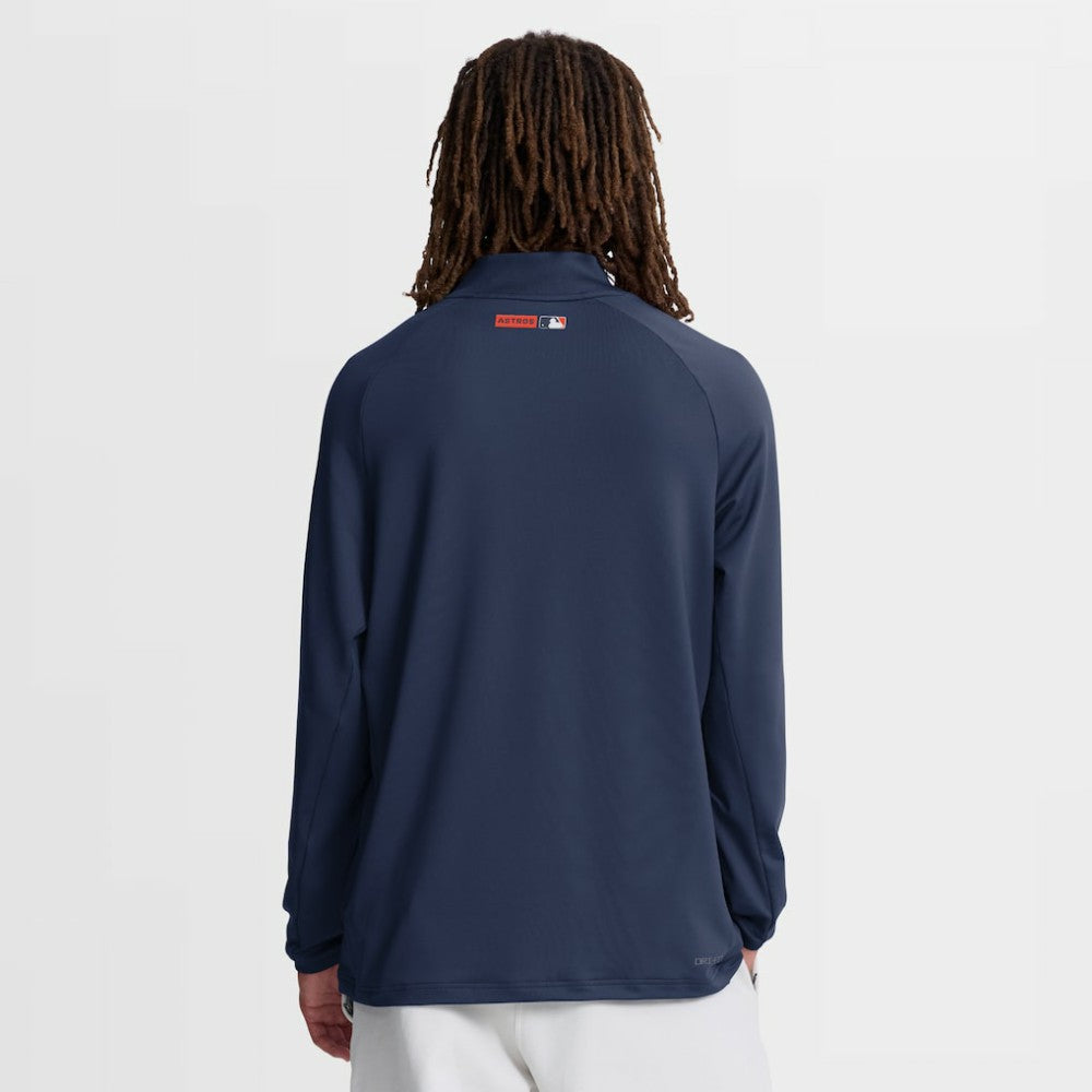 Houston Astros Nike Authentic Collection Dri-FIT Raglan Half-Zip Pullover - MLB Pullover