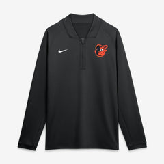 Baltimore Orioles Nike Authentic Collection Dri-FIT Raglan Half-Zip Pullover - MLB Pullover