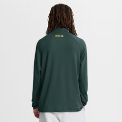 Athletics Nike Authentic Collection Dri-FIT Raglan Half-Zip Pullover - MLB Pullover