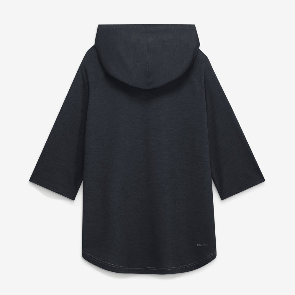 Cleveland Guardians Nike Authentic Collection Flux Dri-FIT Raglan 3/4-Sleeve Hooded T-Shirt - MLB T-shirts