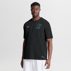 Miami Marlins Nike Authentic Collection Dri-FIT Quarter-Zip Windshirt - MLB
