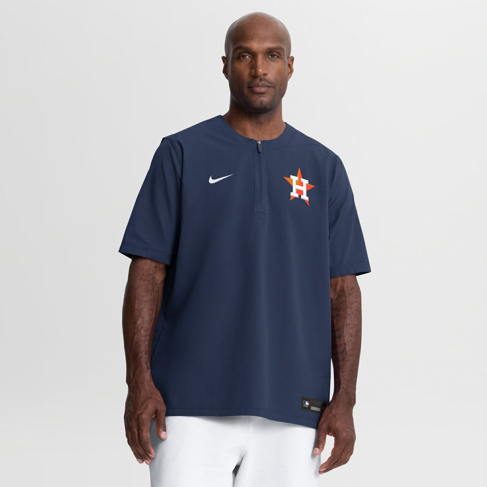 Houston Astros Nike Authentic Collection Dri-FIT Quarter-Zip Windshirt - MLB