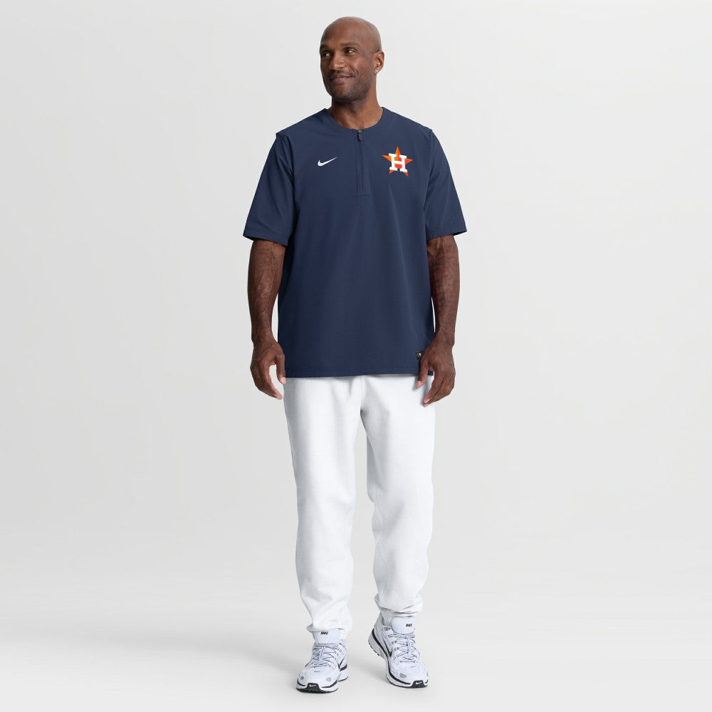 Houston Astros Nike Authentic Collection Dri-FIT Quarter-Zip Windshirt - MLB