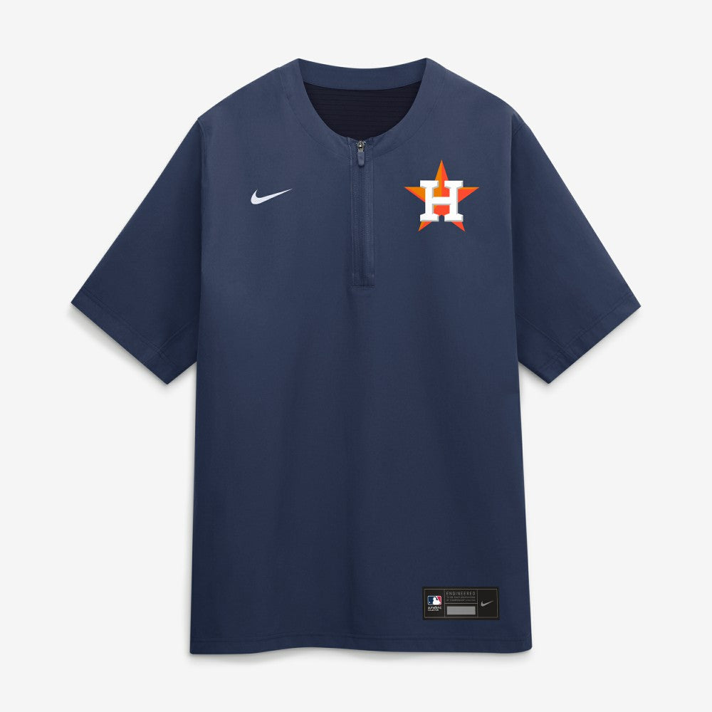 Houston Astros Nike Authentic Collection Dri-FIT Quarter-Zip Windshirt - MLB