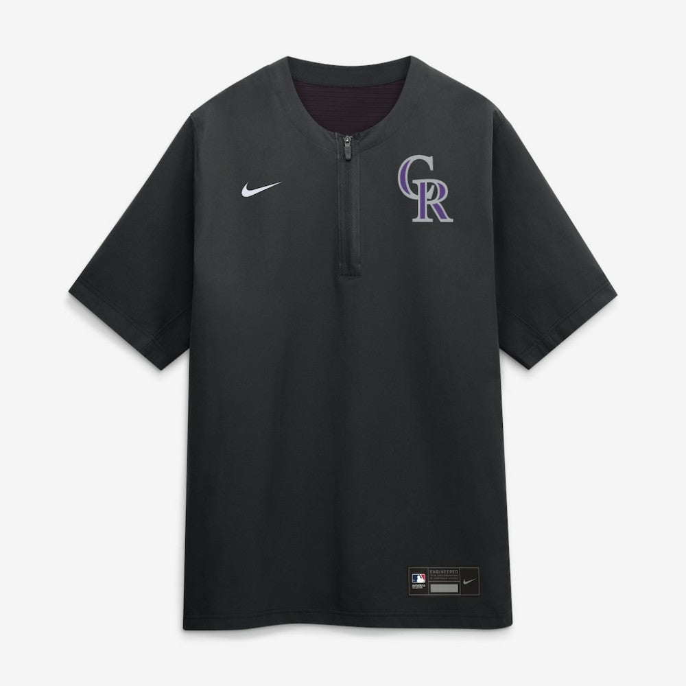 Colorado Rockies Nike Authentic Collection Dri-FIT Quarter-Zip Windshirt - MLB