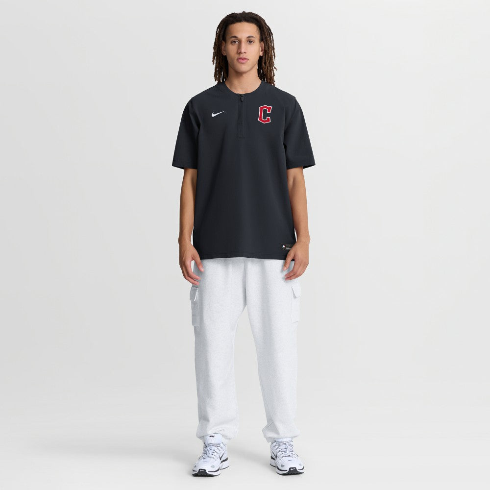 Cleveland Guardians Nike Authentic Collection Dri-FIT Quarter-Zip Windshirt - MLB