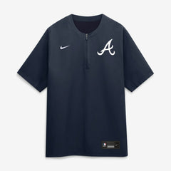 Atlanta Braves Nike Authentic Collection Dri-FIT Quarter-Zip Windshirt - MLB