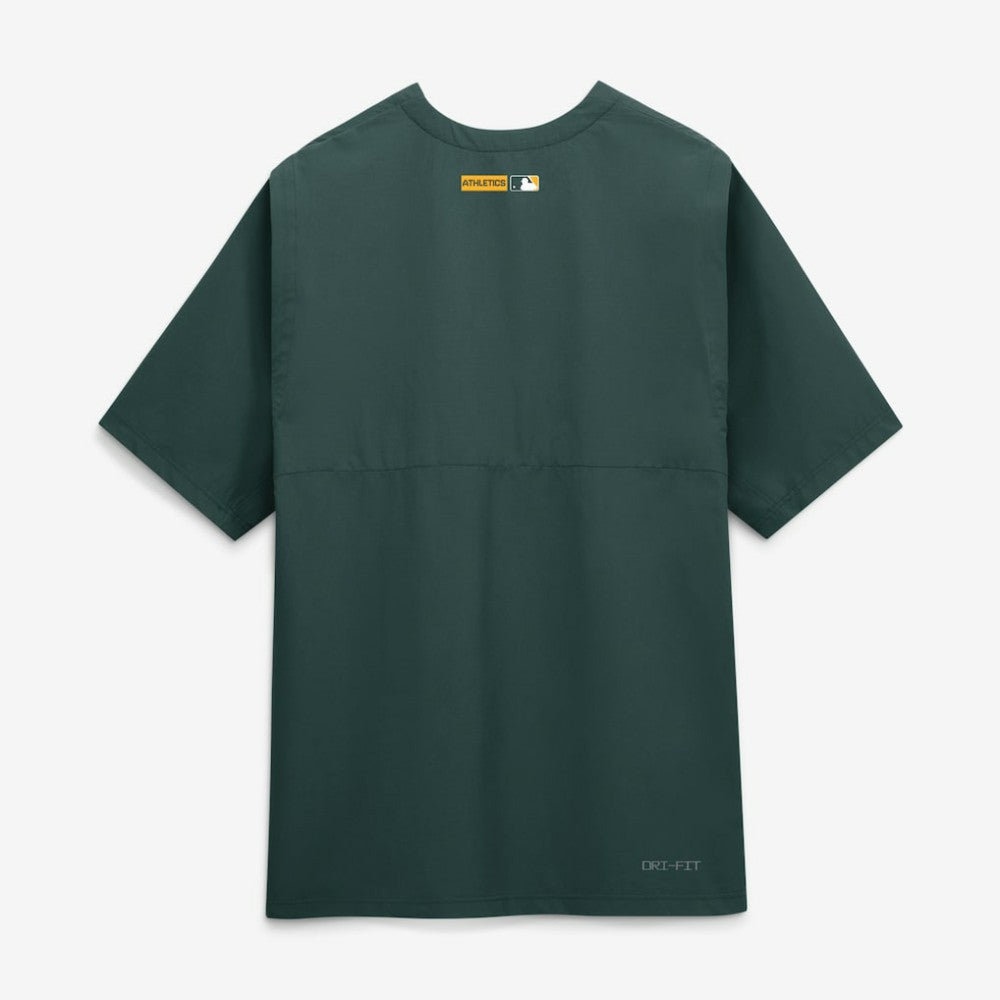 Athletics Nike Authentic Collection Dri-FIT Quarter-Zip Windshirt - MLB