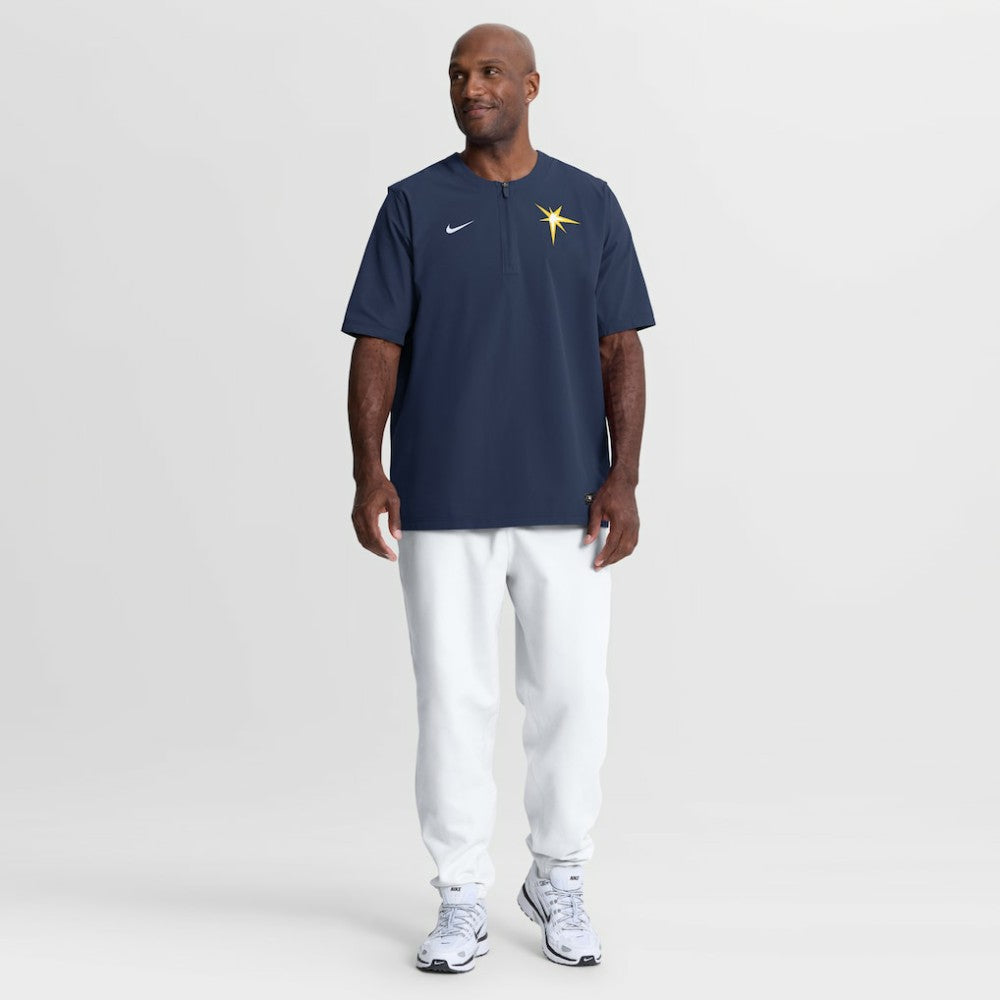 Tampa Bay Rays Nike Authentic Collection Dri-FIT Quarter-Zip Windshirt - MLB