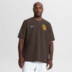 San Diego Padres Nike Authentic Collection Dri-FIT Quarter-Zip Windshirt - MLB