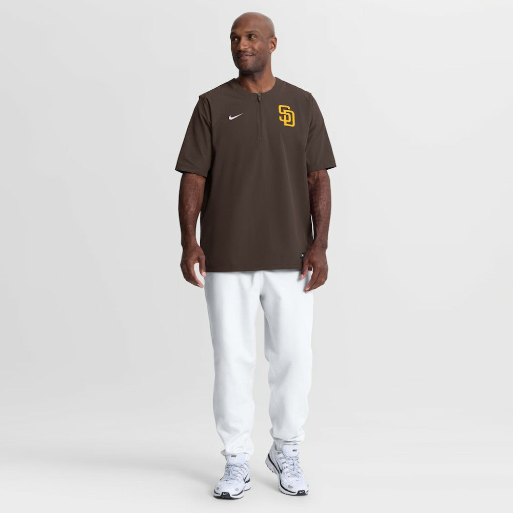 San Diego Padres Nike Authentic Collection Dri-FIT Quarter-Zip Windshirt - MLB