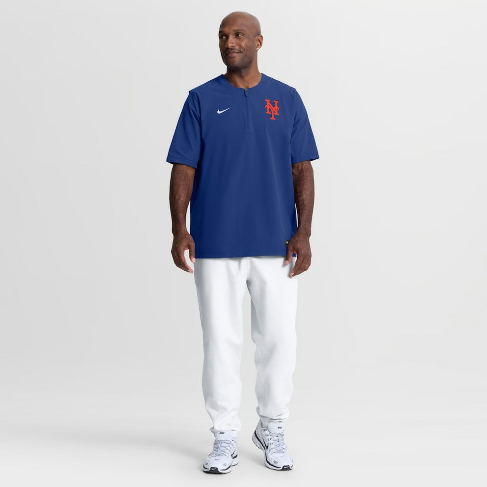 New York Mets Nike Authentic Collection Dri-FIT Quarter-Zip Windshirt - MLB