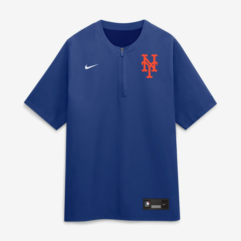 New York Mets Nike Authentic Collection Dri-FIT Quarter-Zip Windshirt - MLB