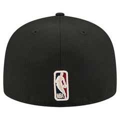 Black Milwaukee Bucks Core Logo 59FIFTY Fitted Hat | NBA