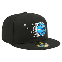 Black Orlando Magic Core Logo 59FIFTY Fitted Hat | NBA