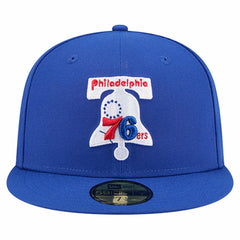 Royal Philadelphia 76ers Core Logo 59FIFTY Fitted Hat | NBA
