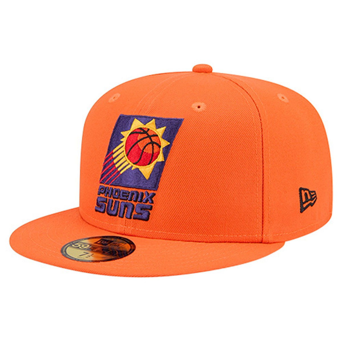 Orange Phoenix Suns Core Logo 59FIFTY Fitted Hat | NBA