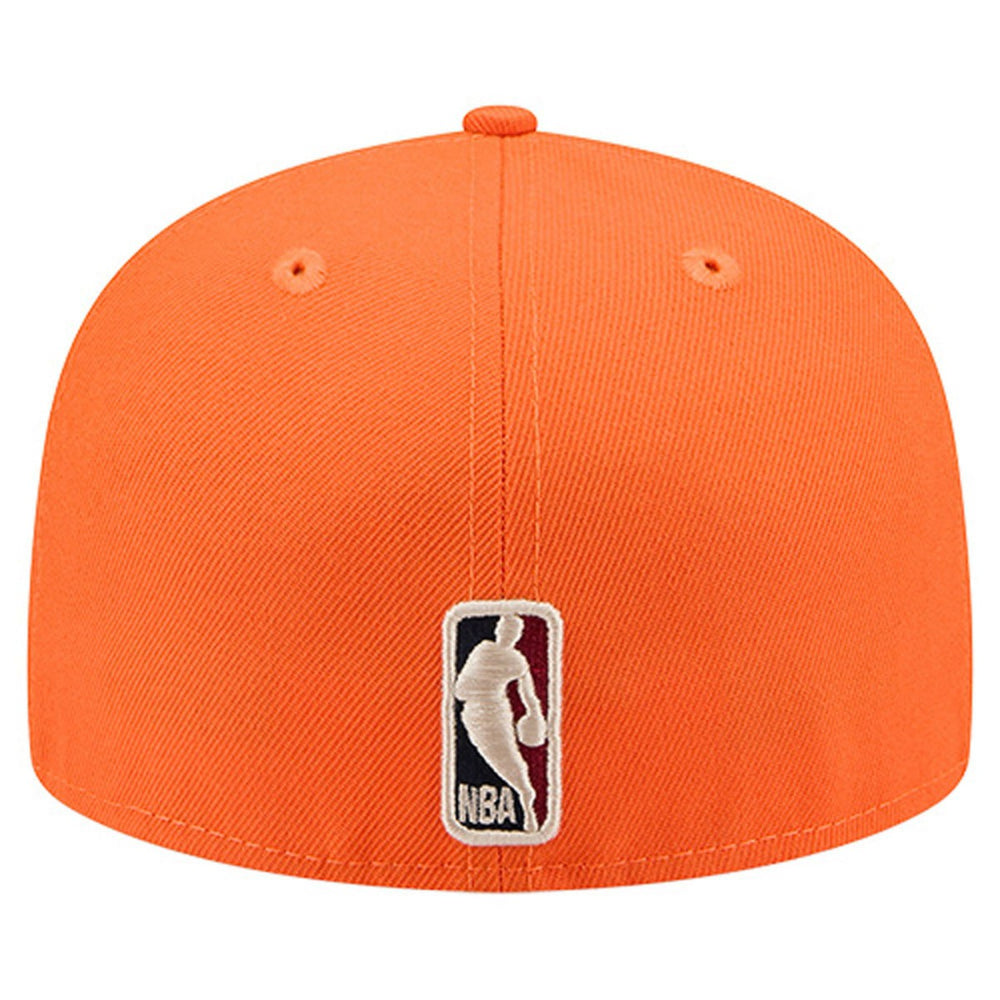 Orange Phoenix Suns Core Logo 59FIFTY Fitted Hat | NBA