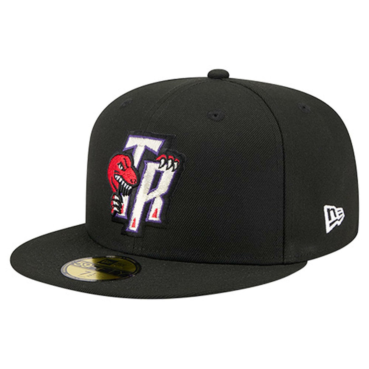 Black Toronto Raptors Core Logo 59FIFTY Fitted Hat | NBA