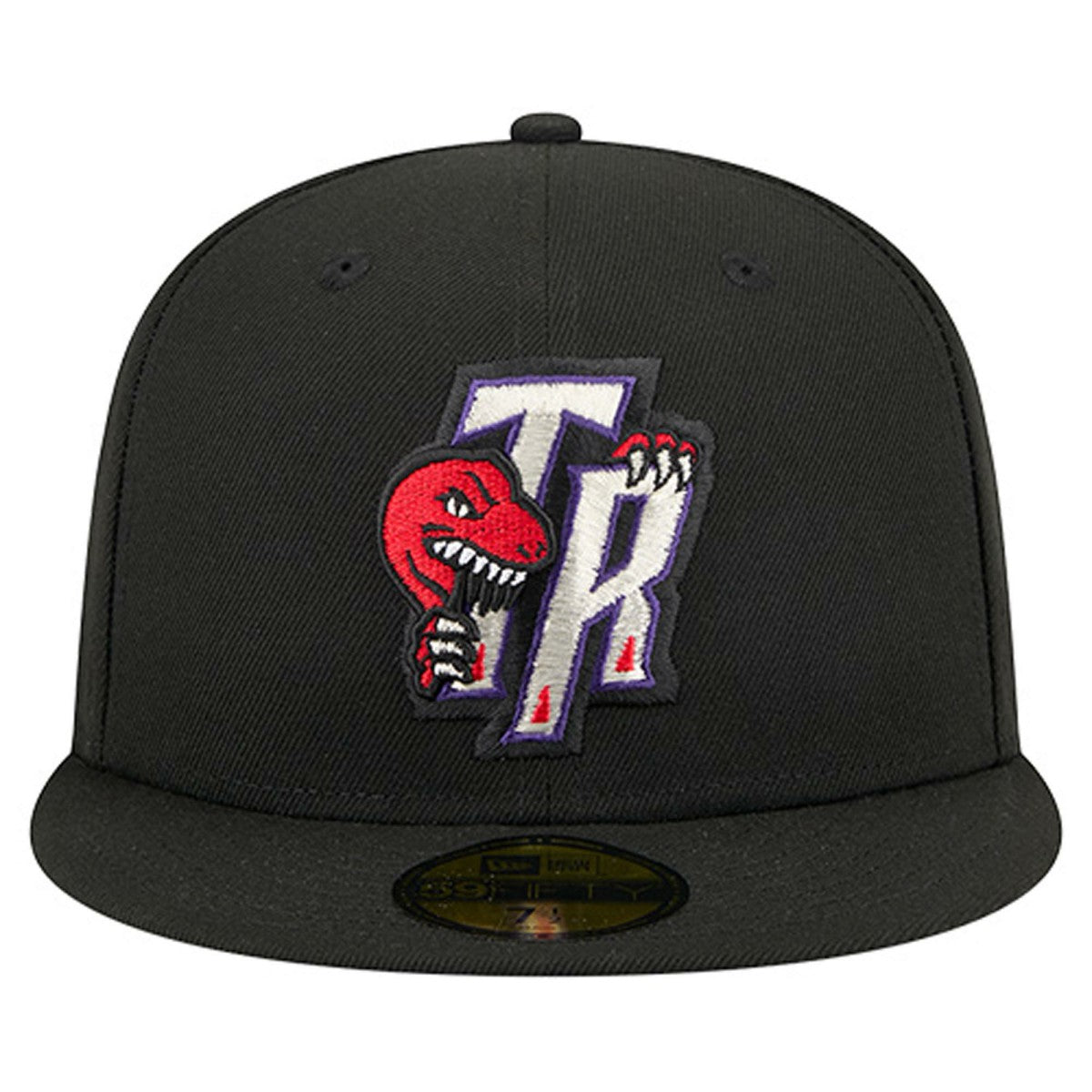 Black Toronto Raptors Core Logo 59FIFTY Fitted Hat | NBA