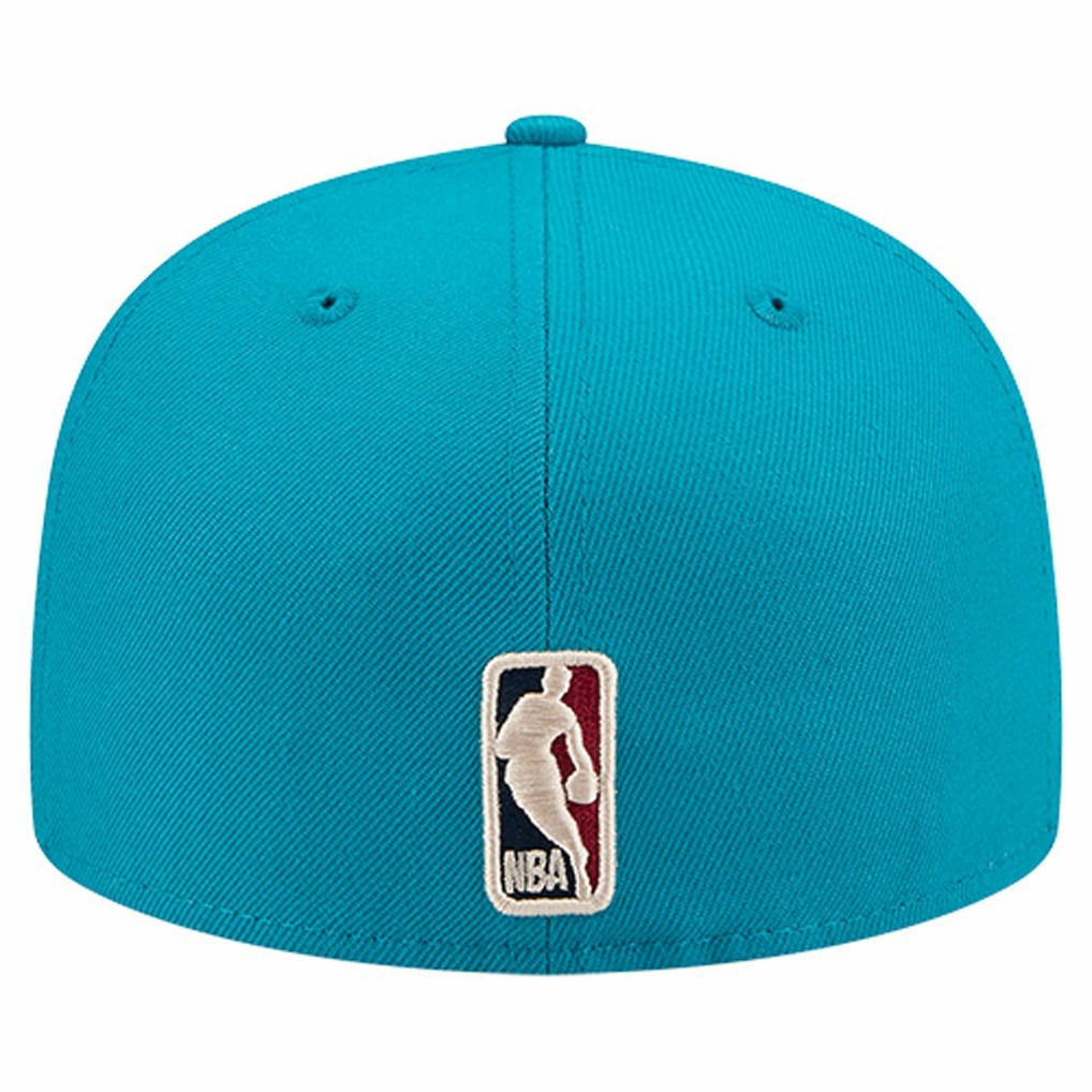 Teal Detroit Pistons Core Logo 59FIFTY Fitted Hat sale | NBA