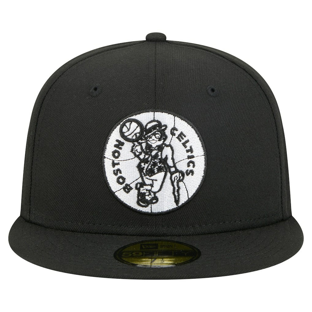 Black Boston Celtics 59FIFTY Fitted Hat | NBA