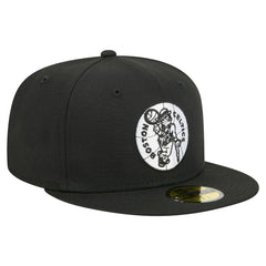 Black Boston Celtics 59FIFTY Fitted Hat | NBA