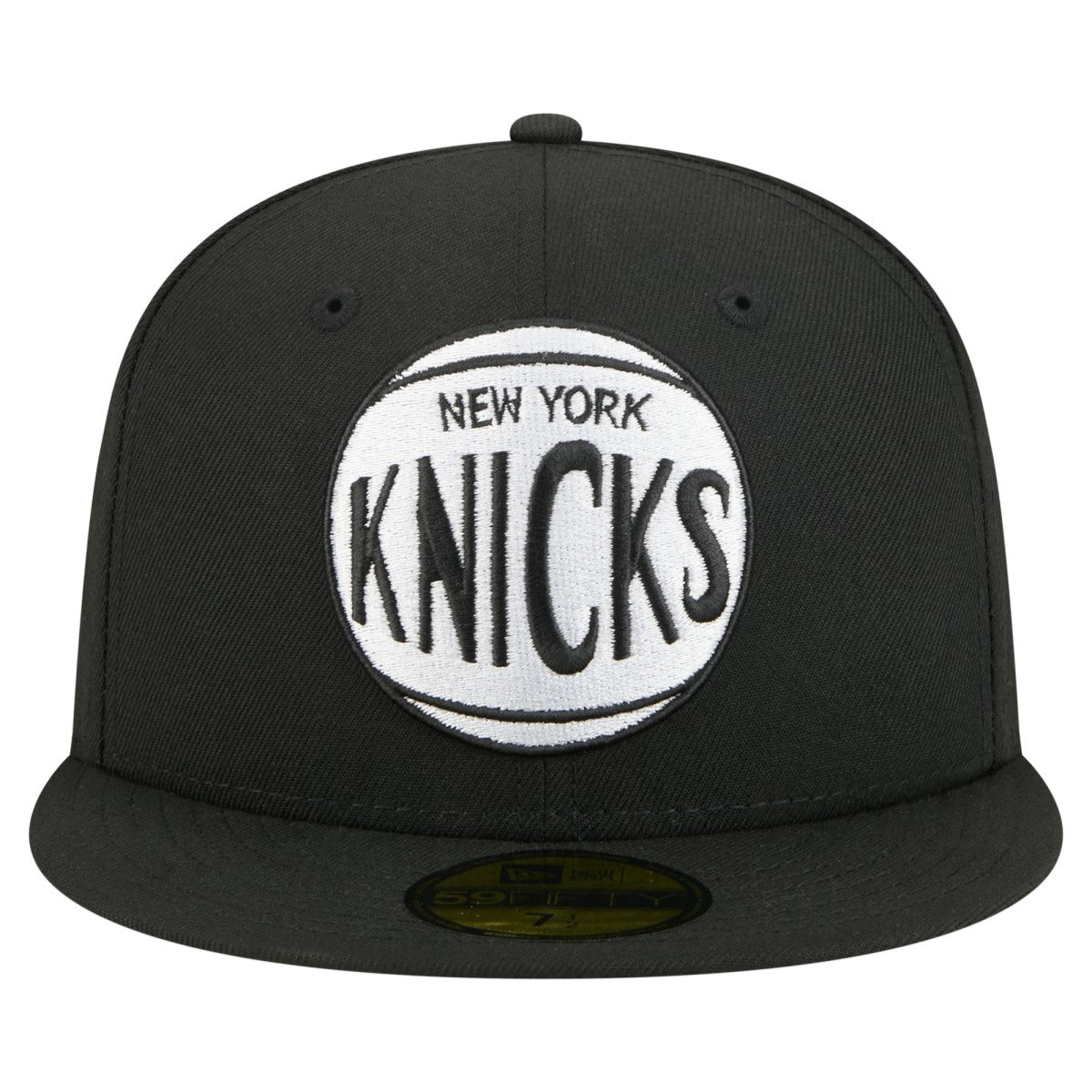 Black New York Knicks 59FIFTY Fitted Hat | NBA
