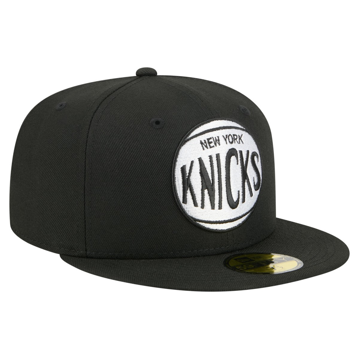 Black New York Knicks 59FIFTY Fitted Hat | NBA